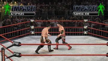 TNA Impact! Cross the Line (EU) screen shot game playing